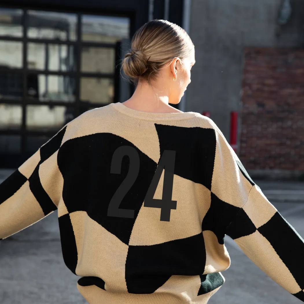 Checkmate Sweater