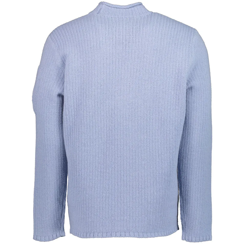 C.P. Lambswool Crewneck Lens Knit