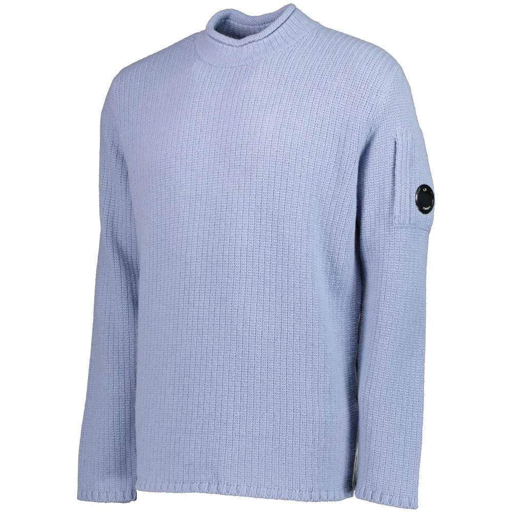 C.P. Lambswool Crewneck Lens Knit