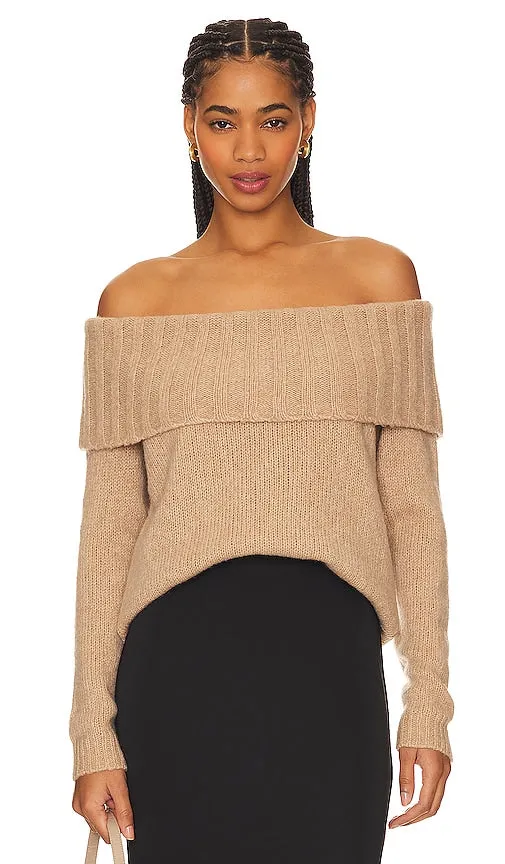 Favorite Daughter The Andrea Sweater in Neutral