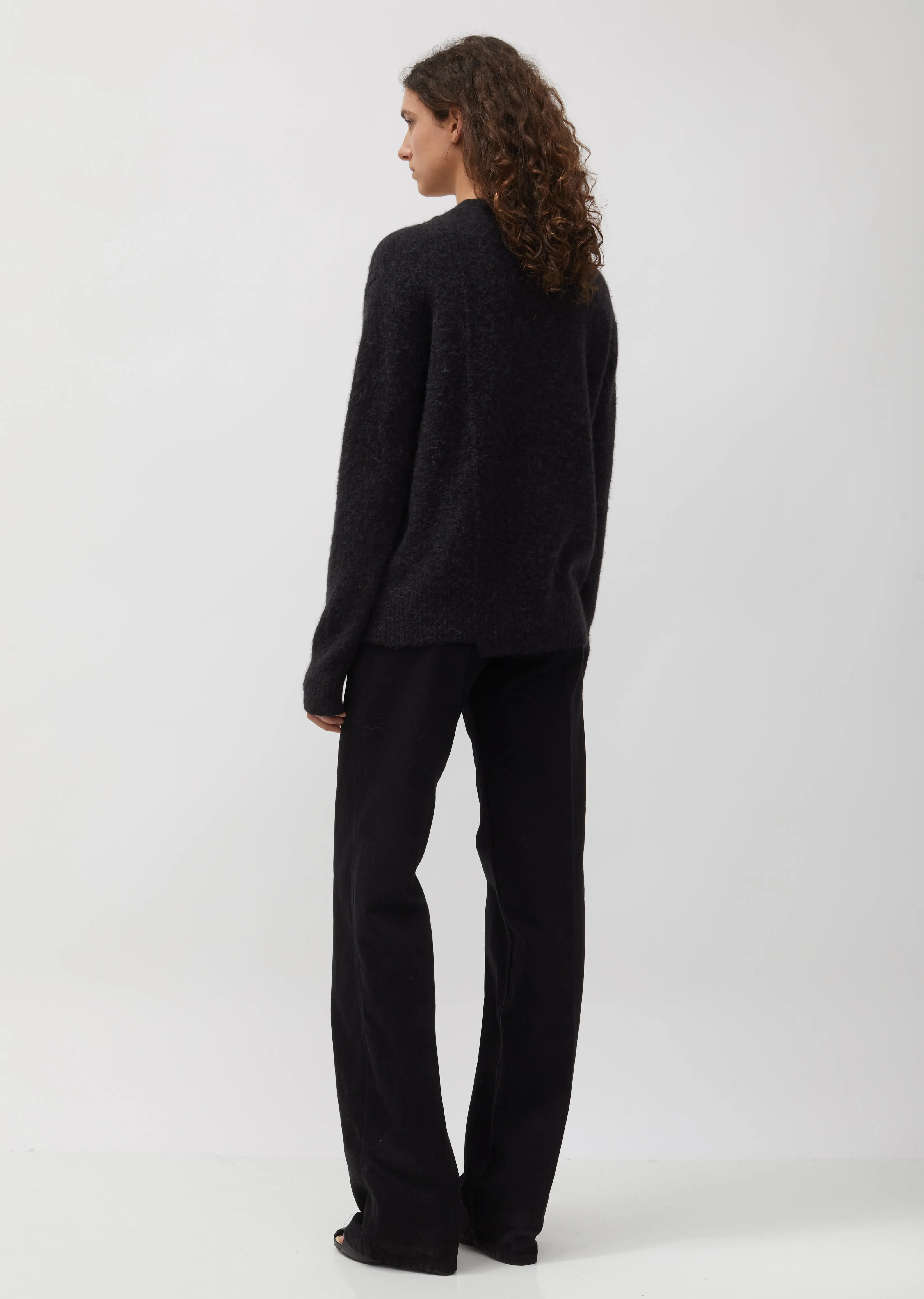Kerna Fluffy Alpaca Sweater