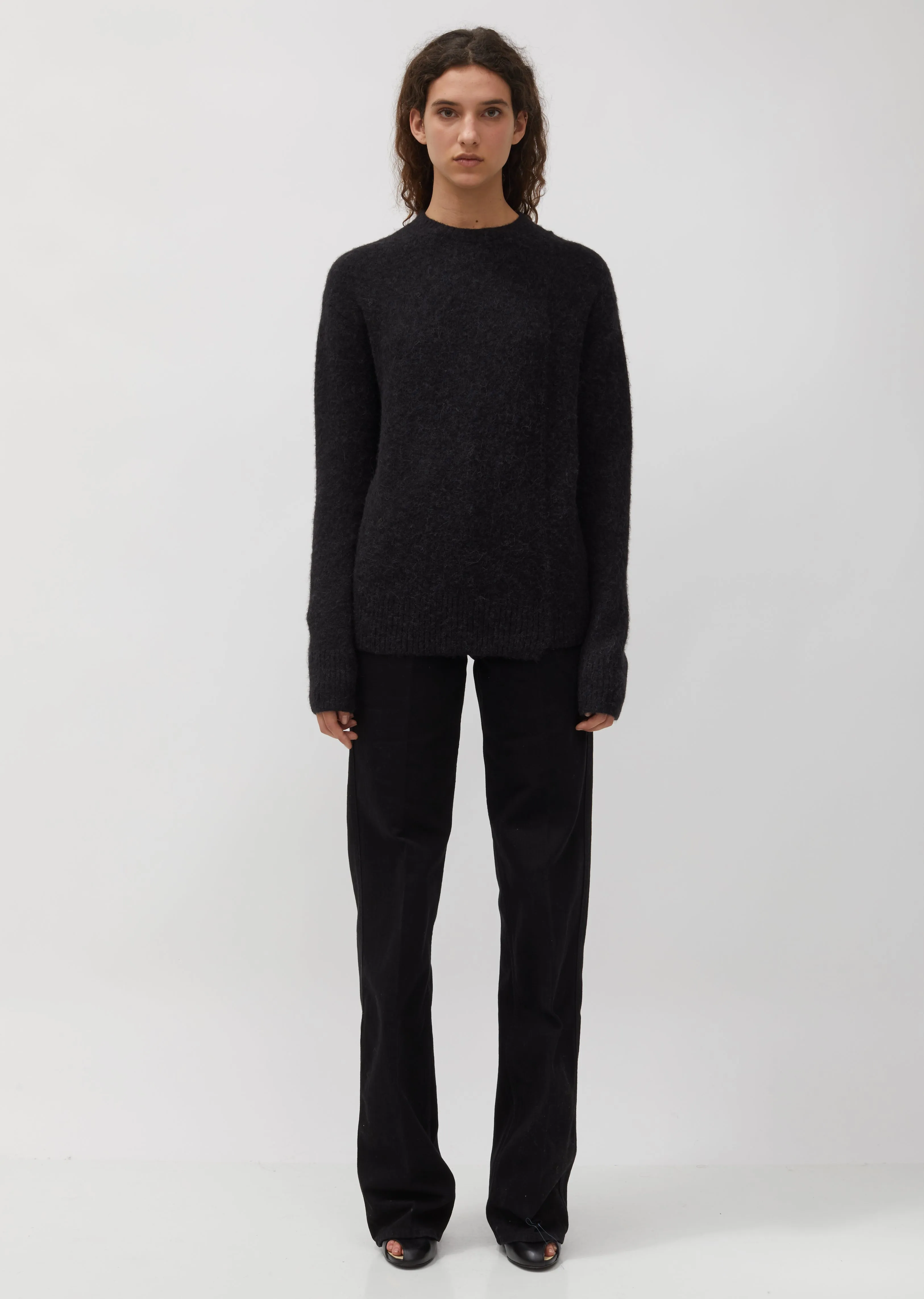 Kerna Fluffy Alpaca Sweater