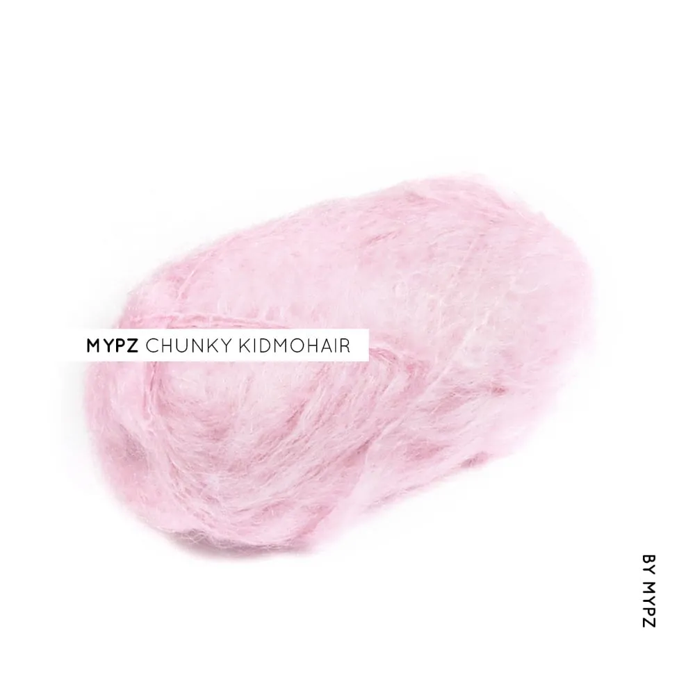 Knitting Kit – MYPZ Short Basic Chunky Cardigan Salmon No.15 – Beginner (ENG-NL-DE)