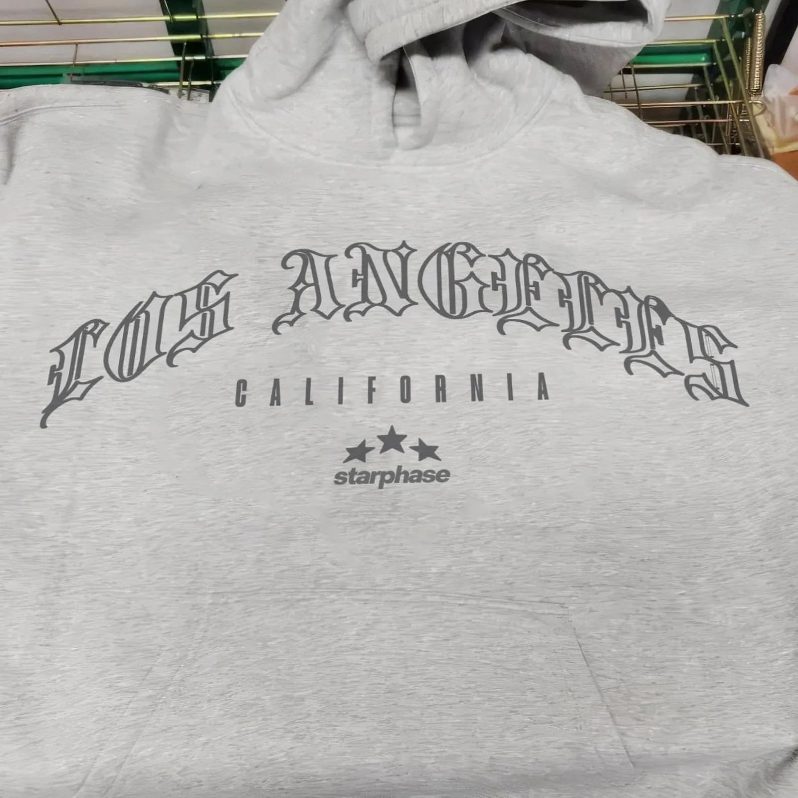 LA California Oversized Fleece Hoodie
