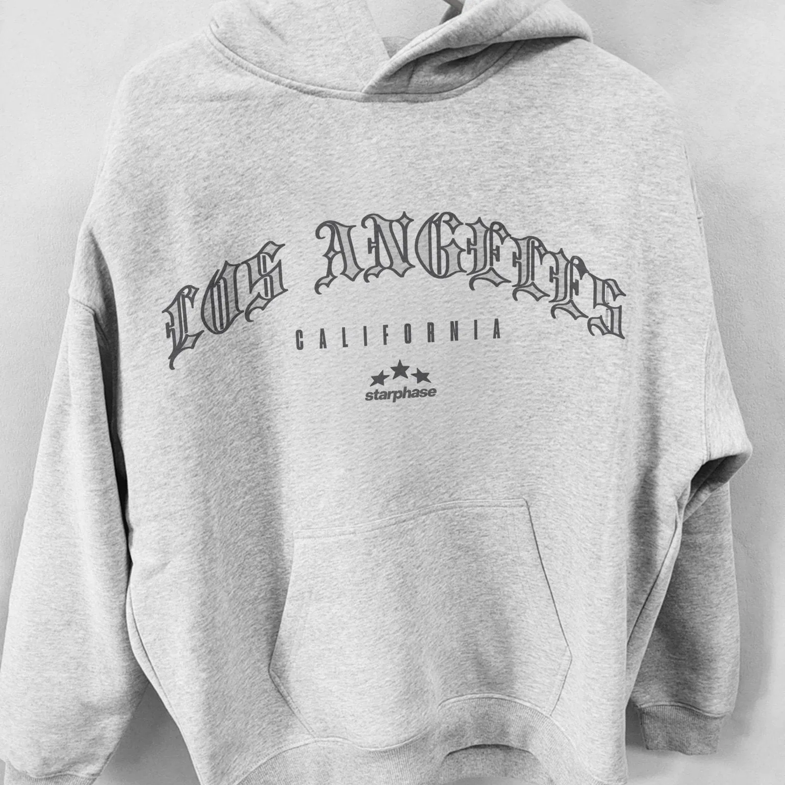 LA California Oversized Fleece Hoodie