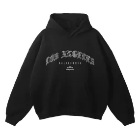 LA California Oversized Fleece Hoodie