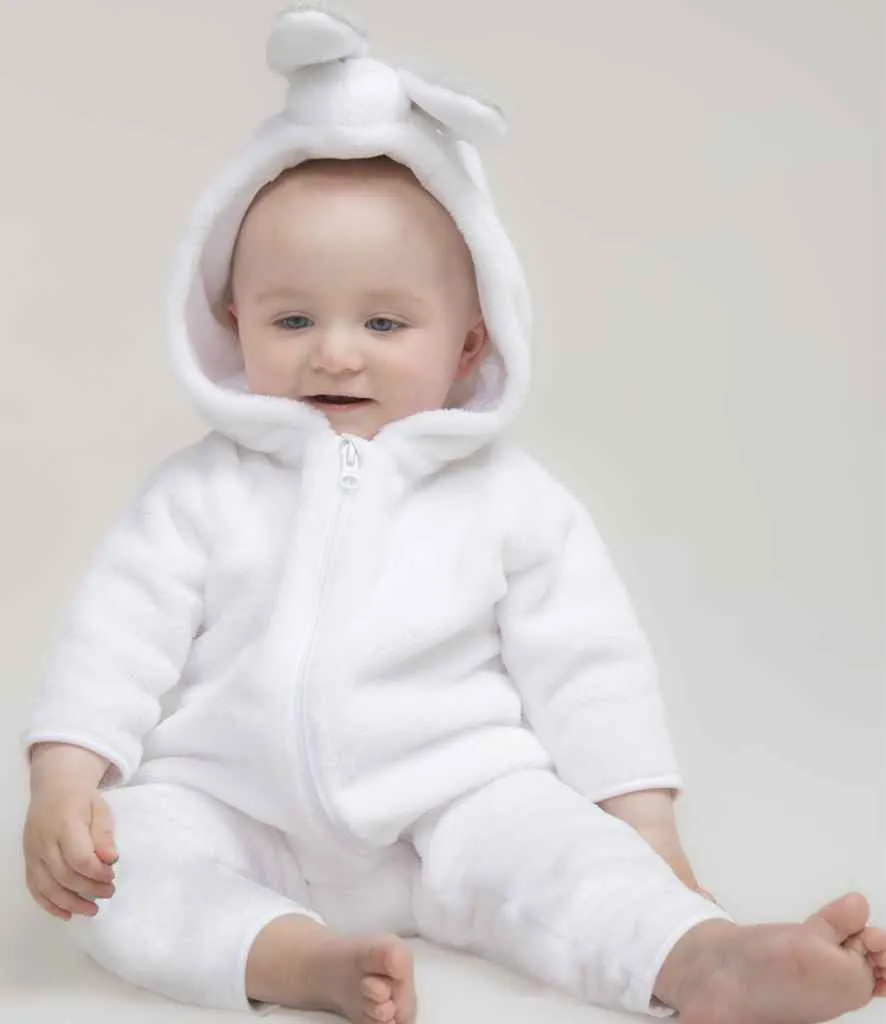Larkwood Baby/Toddler Rabbit All In One | White