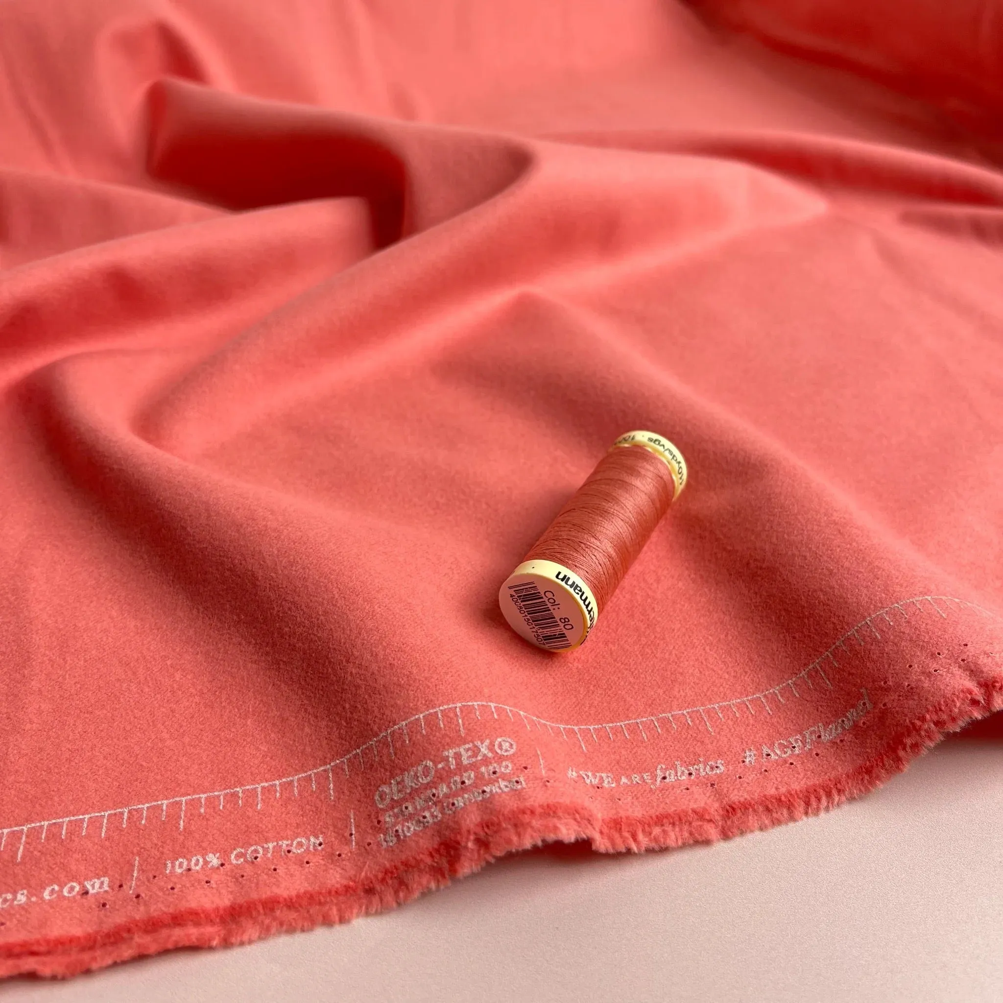 Limited Edition - Luxury Pyjama Kit with Printed Cotton Jersey and Pink Clay Flannel