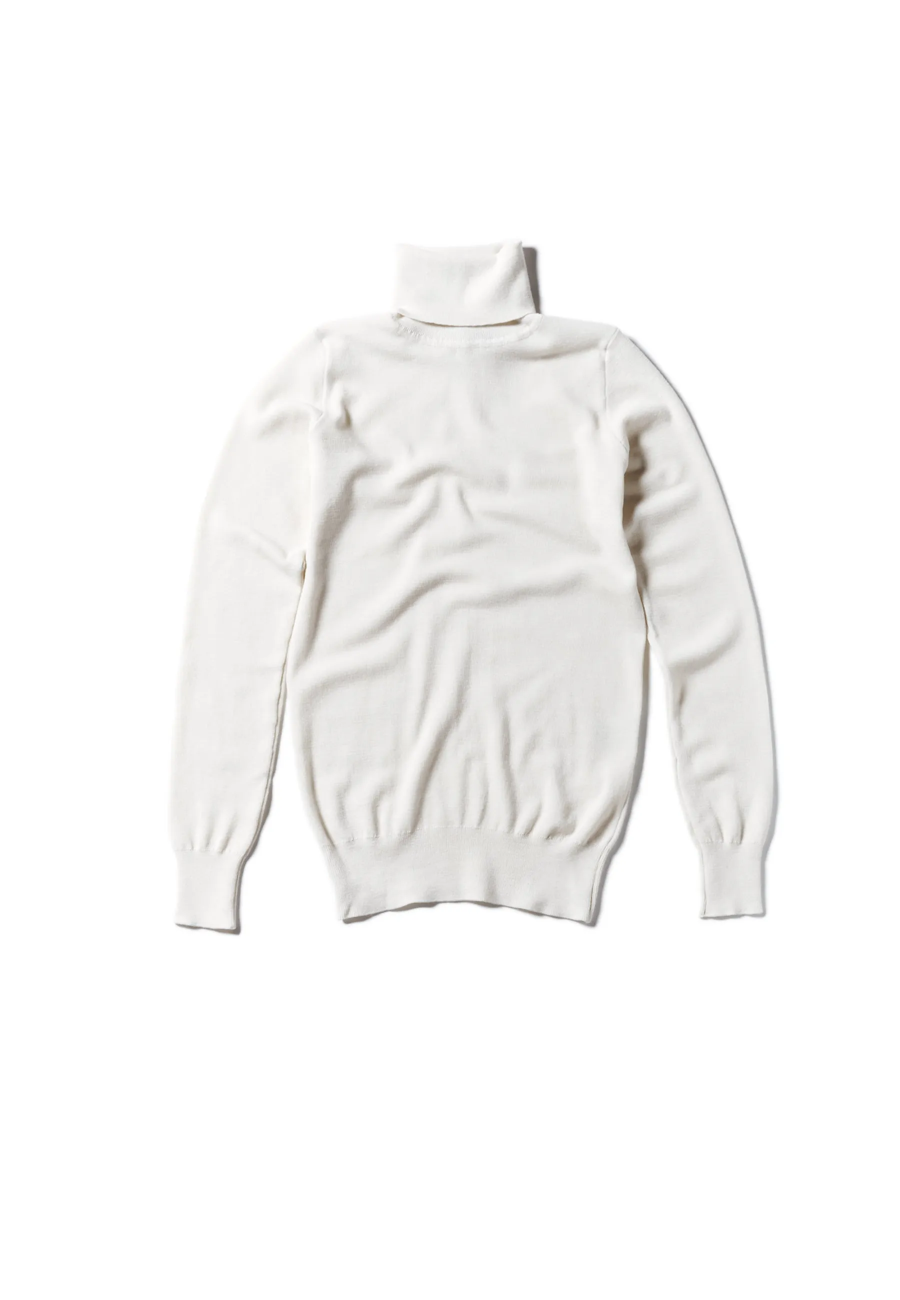 Merino Turtle Neck Knit Cream