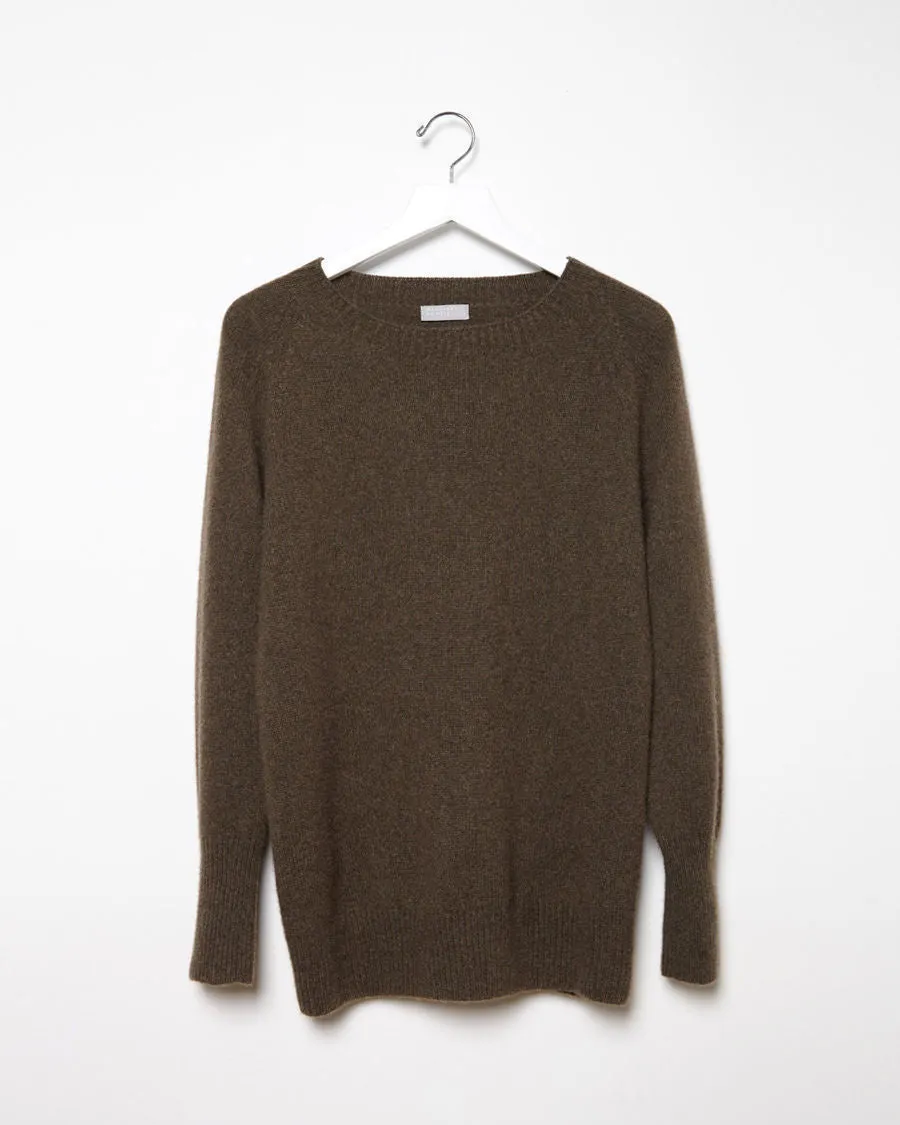 Oversized Cashmere Crew