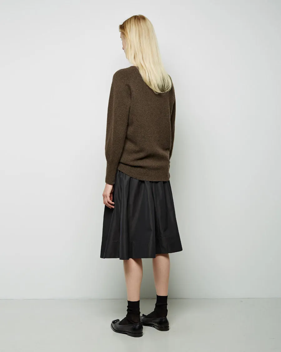 Oversized Cashmere Crew