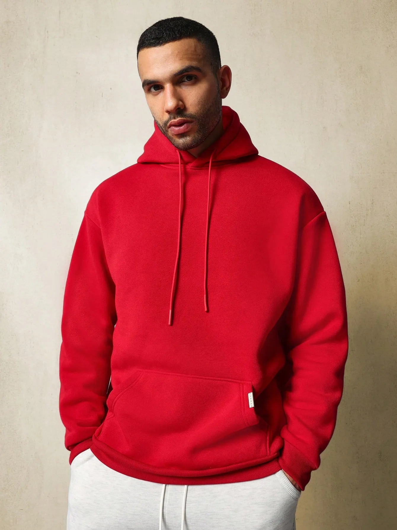 Oversized Fit Overhead Hoodie With Villain Graphic Print