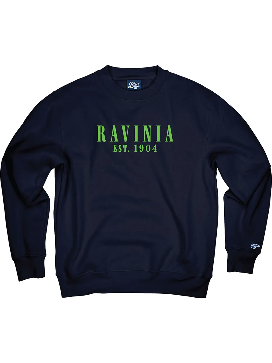 Ravinia Est. 1904 Navy Crewneck Sweatshirt