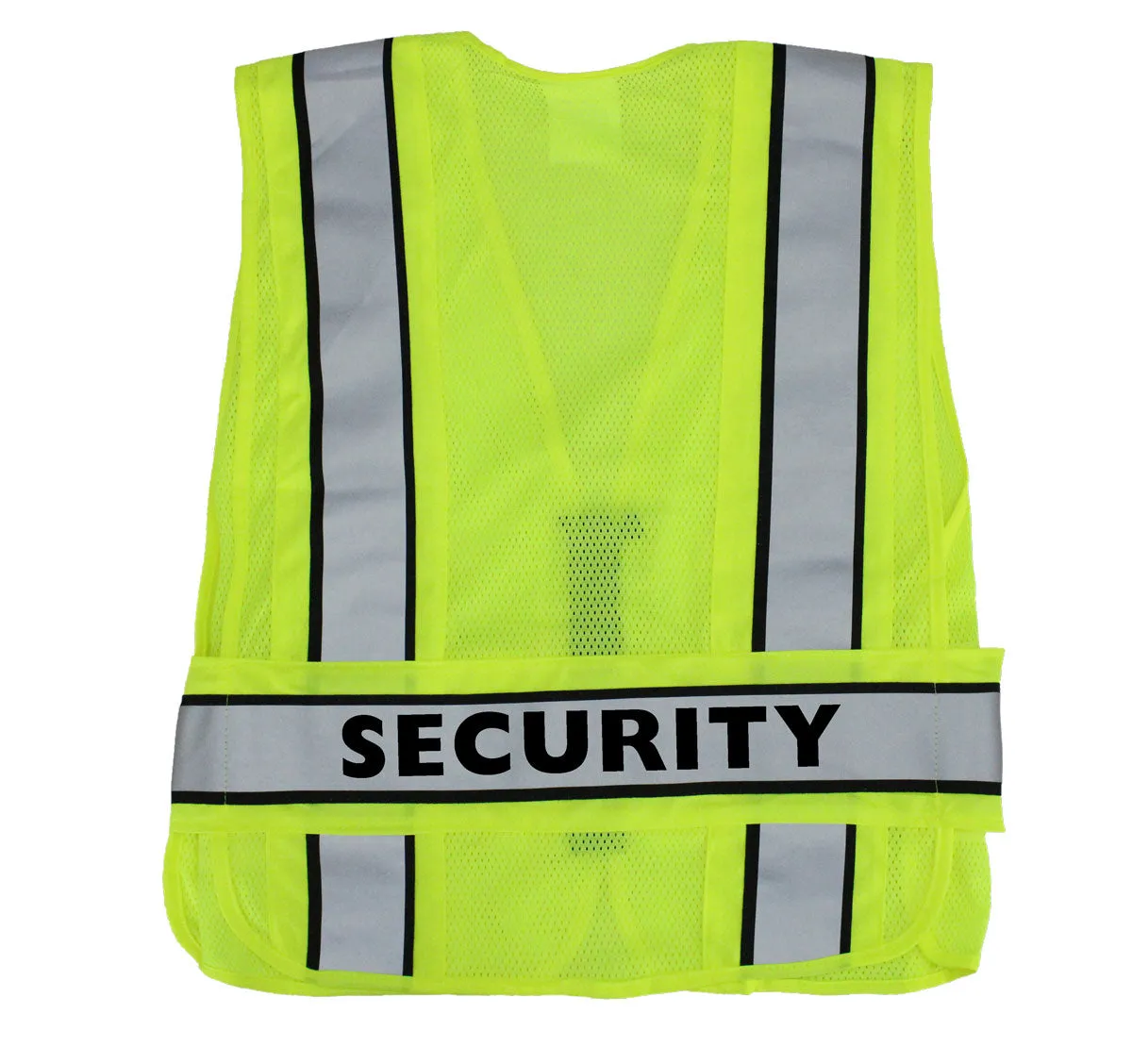 Reflective Duty Vests Plain and ID (Lime Green)