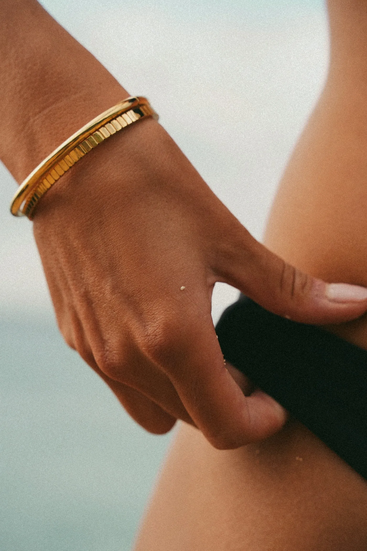 Ribbed Bangle
