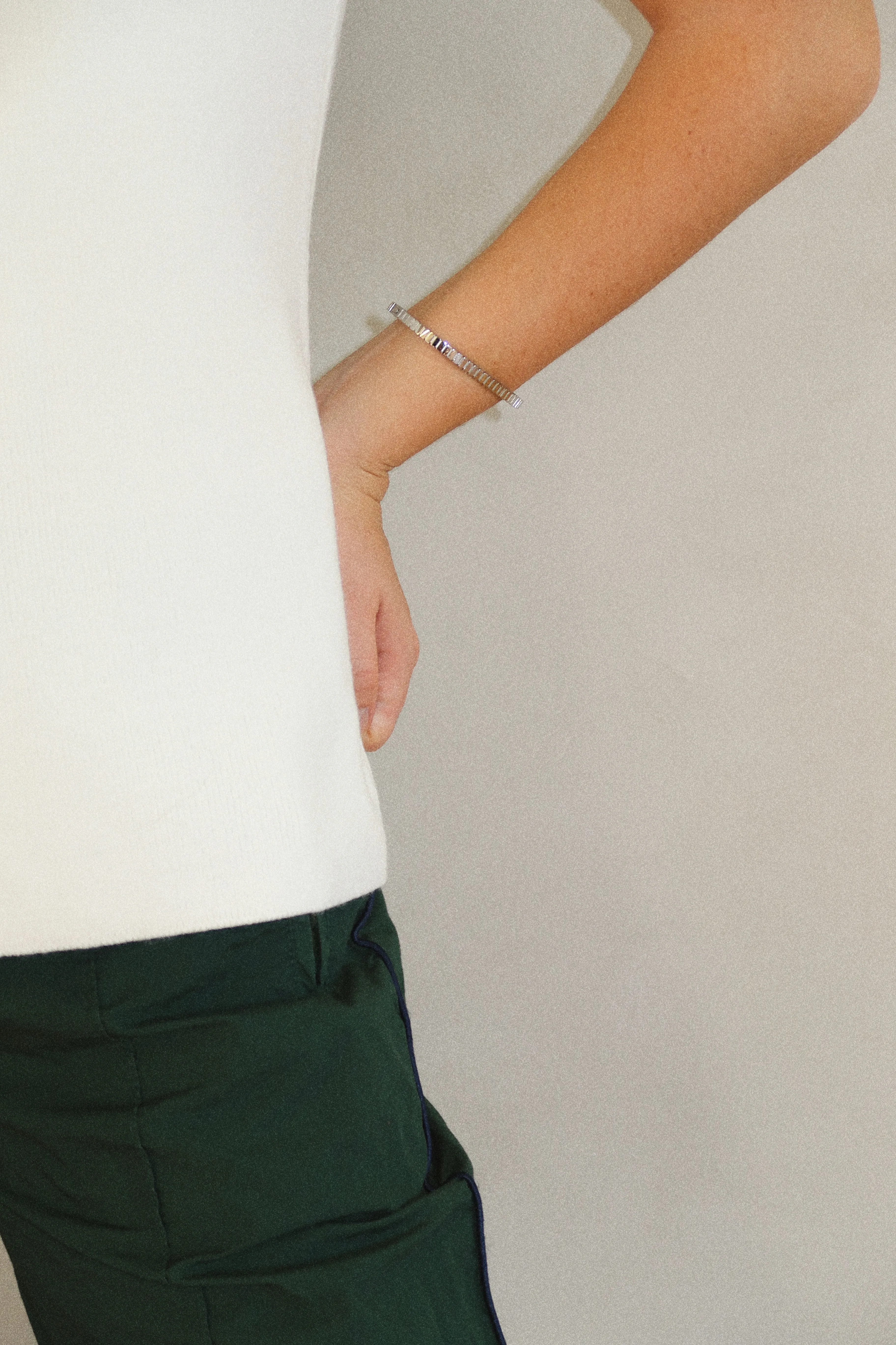 Ribbed Bangle