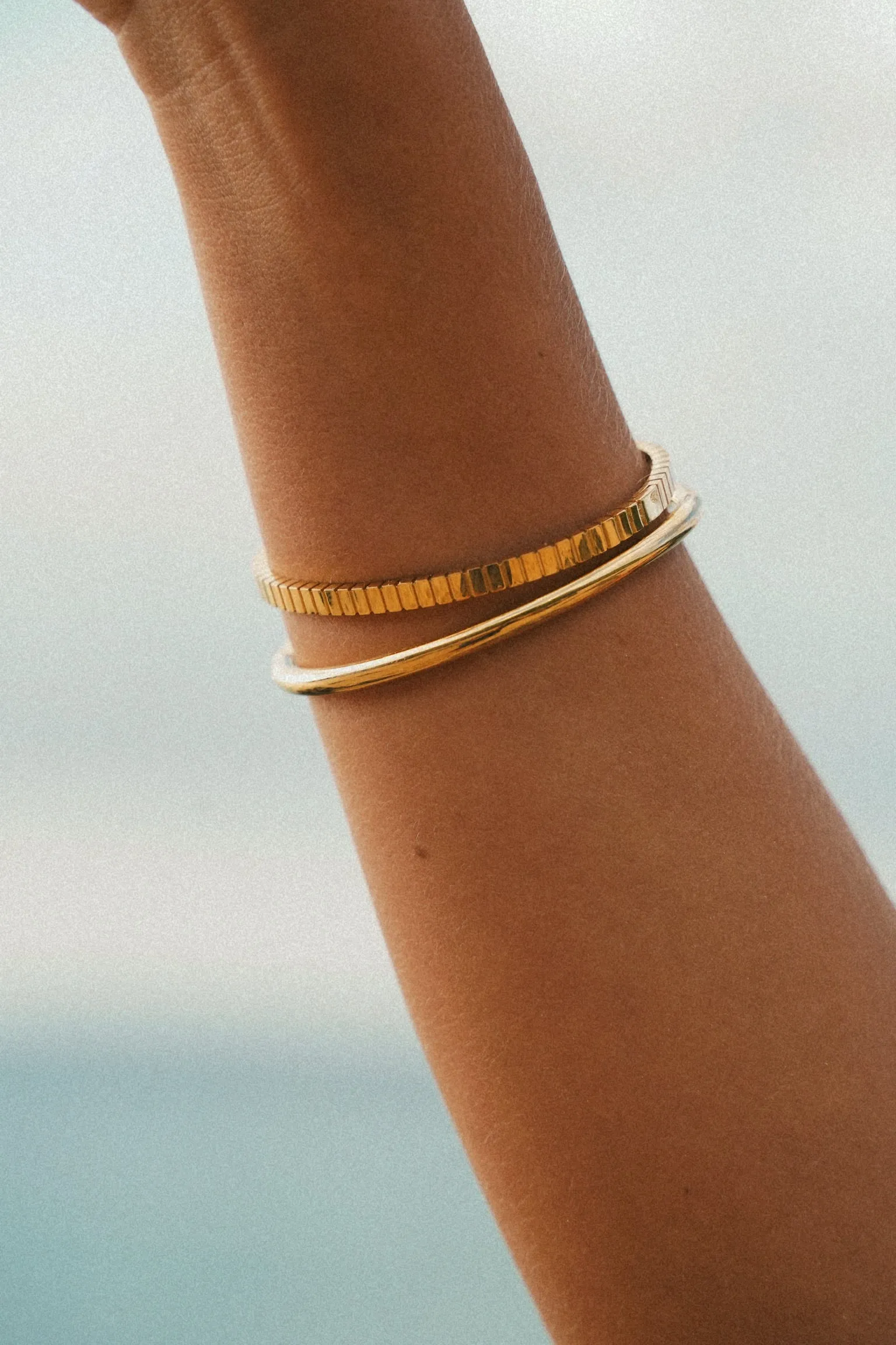 Ribbed Bangle