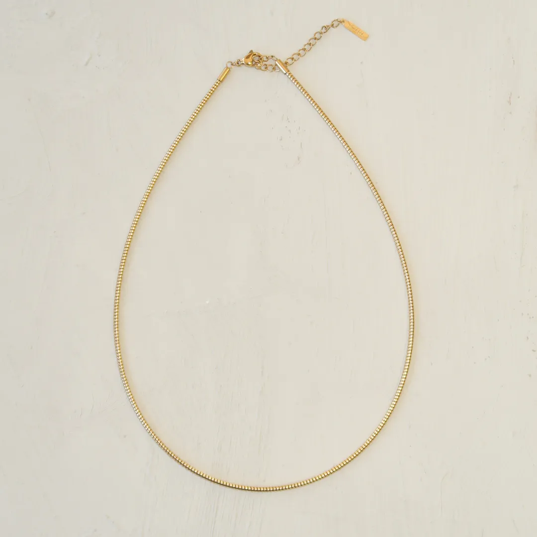 Ribbed Choker