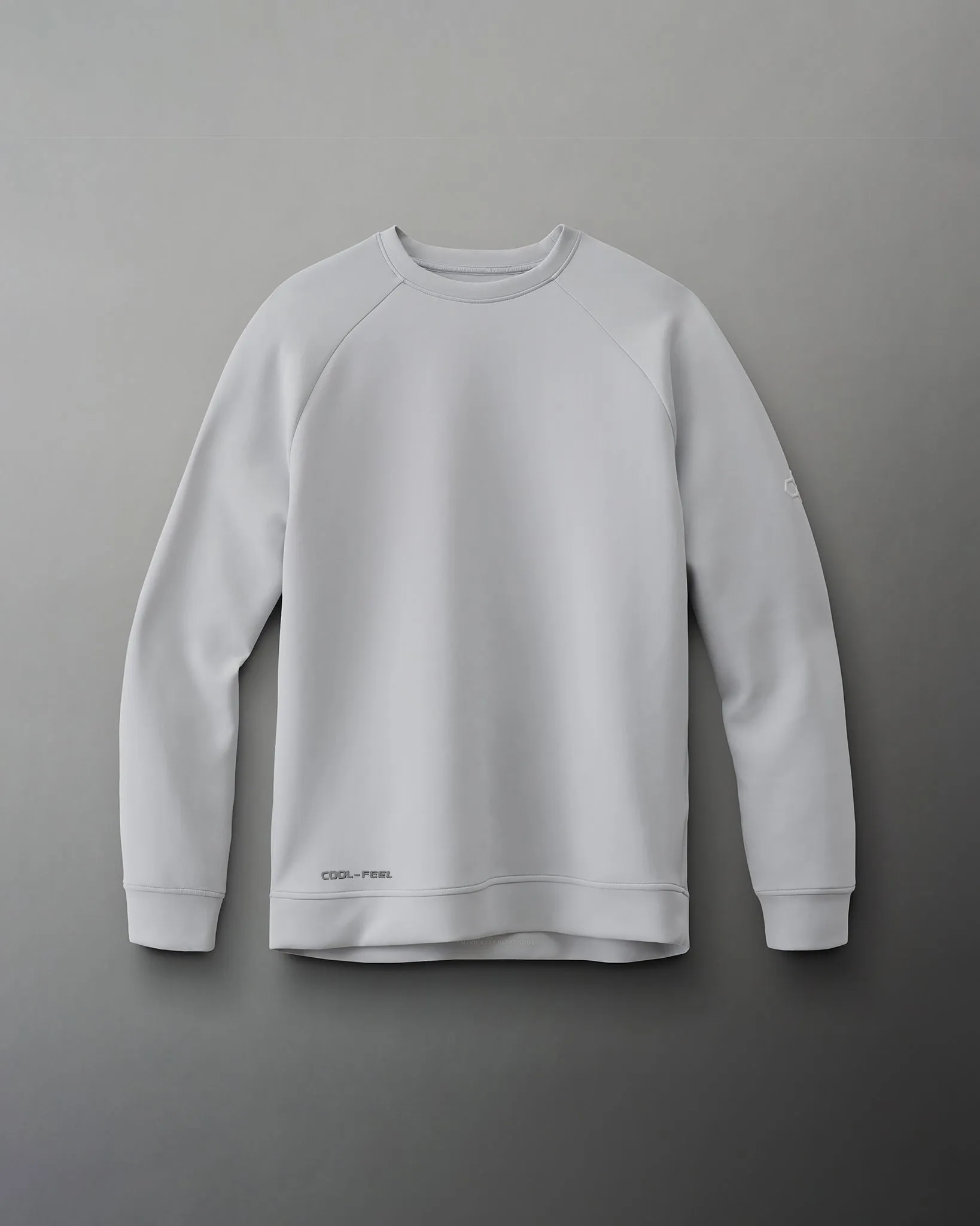RUDIS COOL-FEEL Crewneck - Lunar Gray