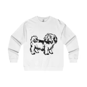 Shih Tzu Men's Midweight Crewneck Sweatshirt