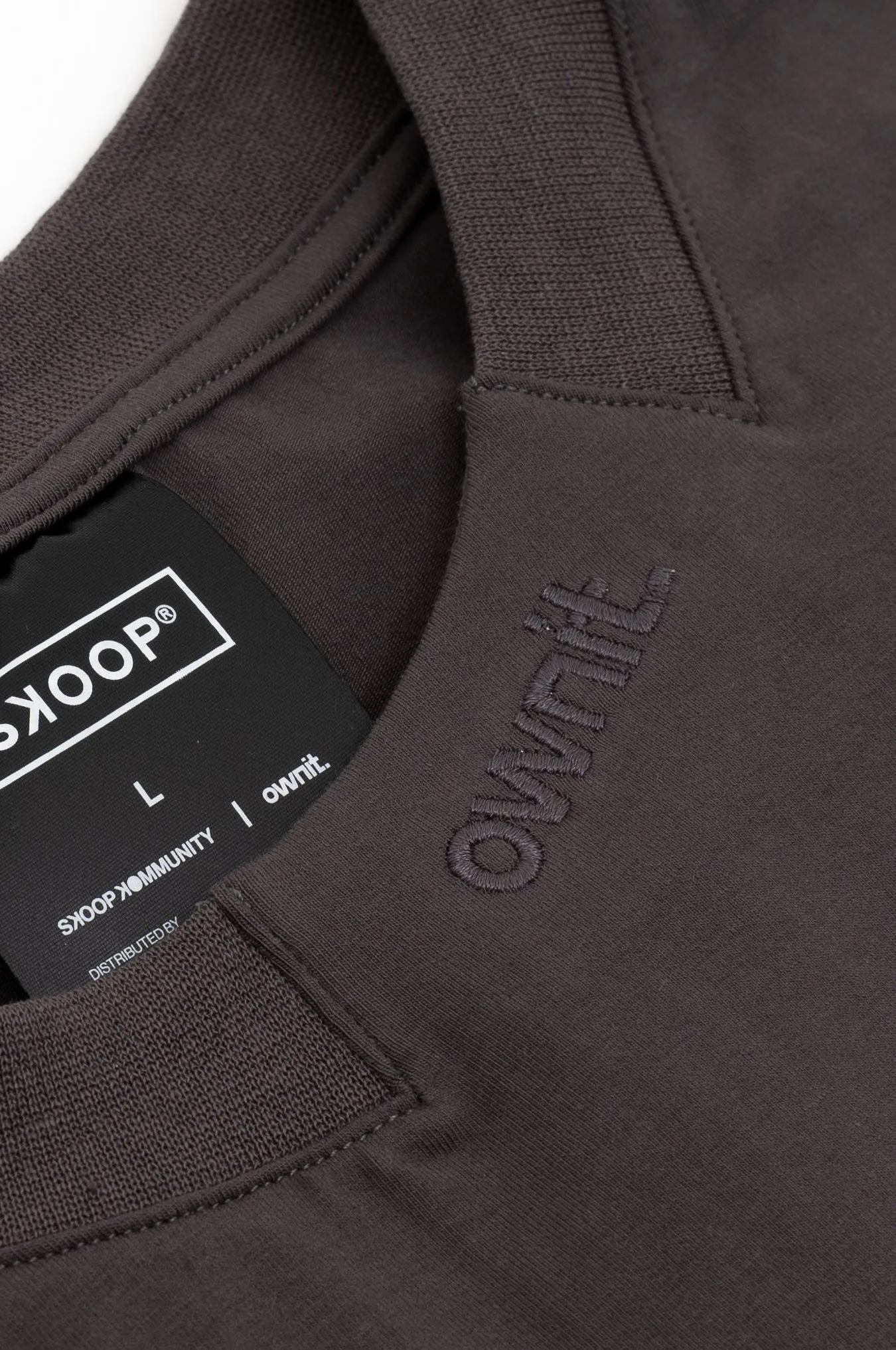 SKOOP® Basiks Crew Neck Shirt Graveyard