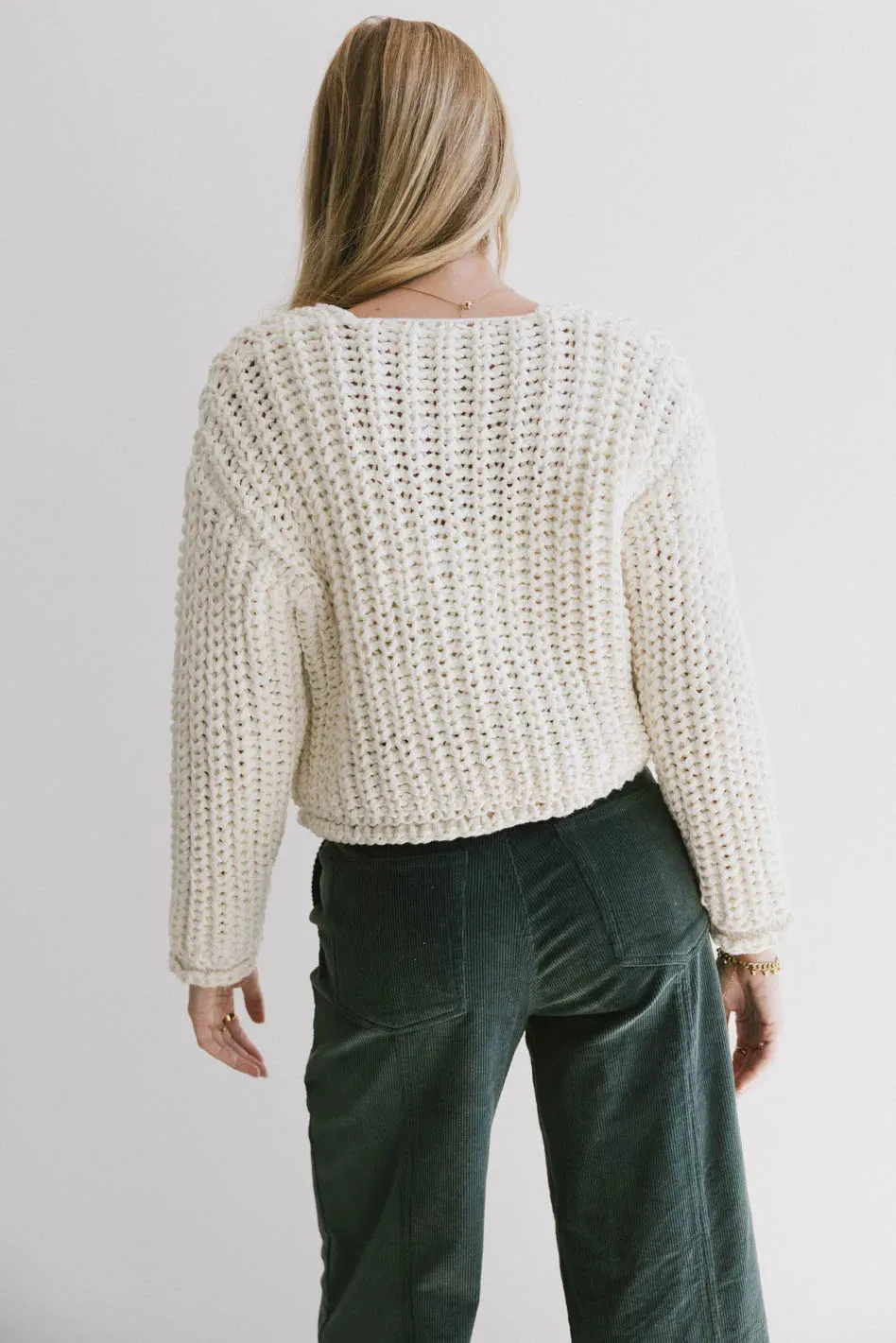 Tamara Chunky Knit Cardigan - FINAL SALE