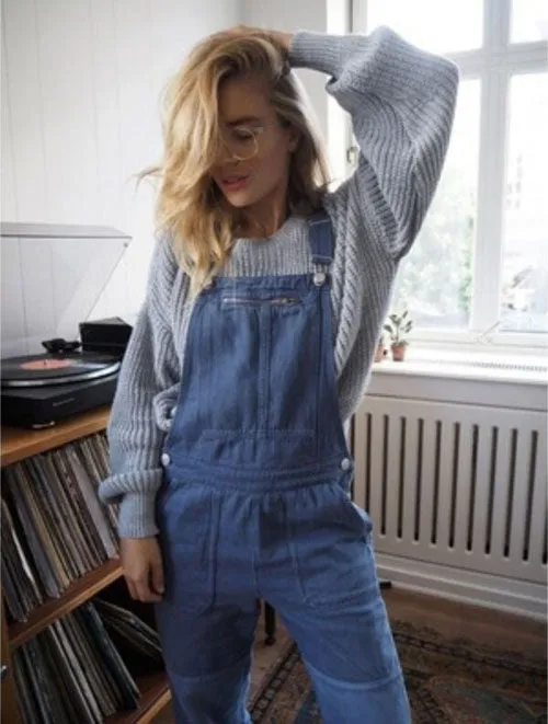VenusFox Oversized Long Sleeve Loose Sweater
