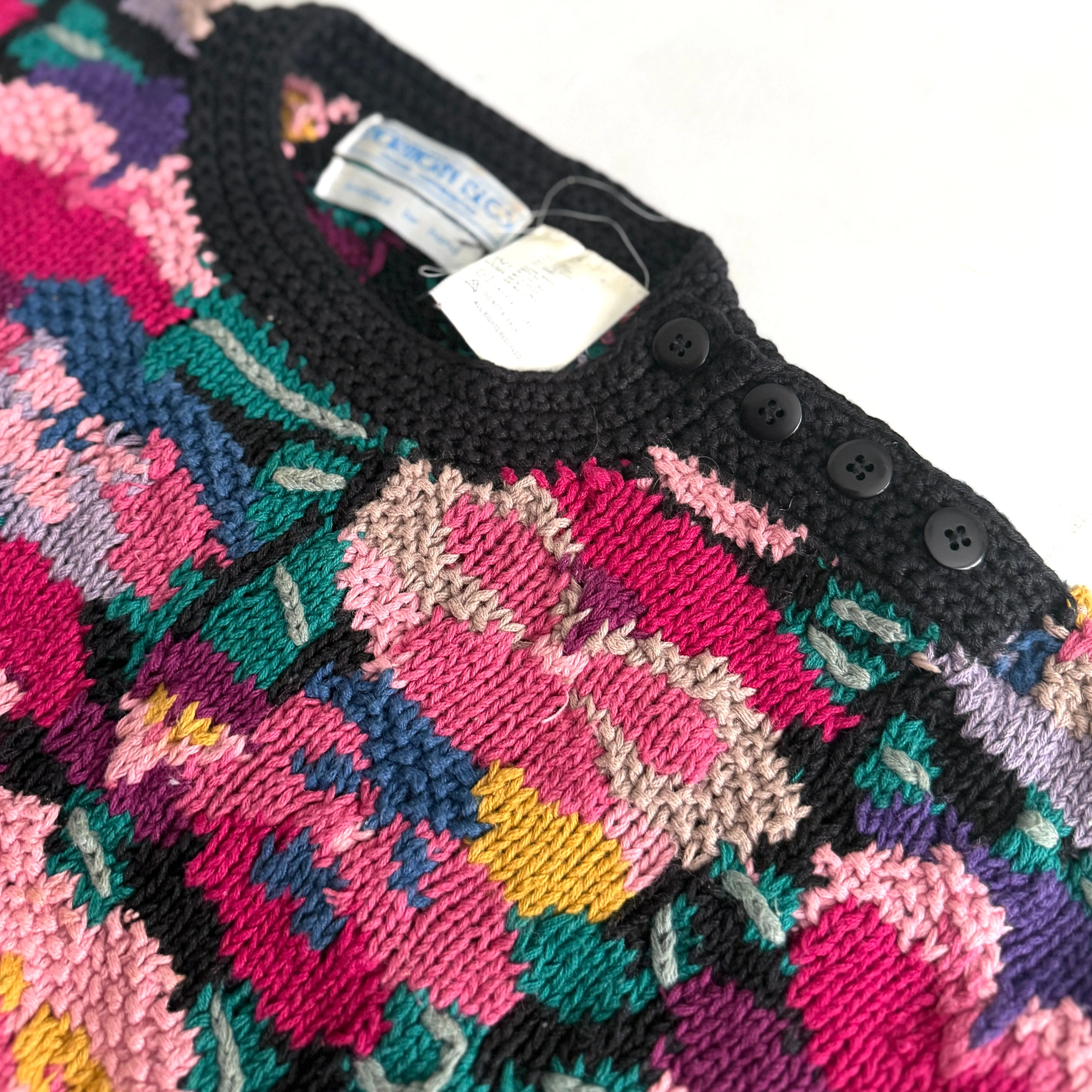 Vintage Northern Isles, Hand Knit Sweater