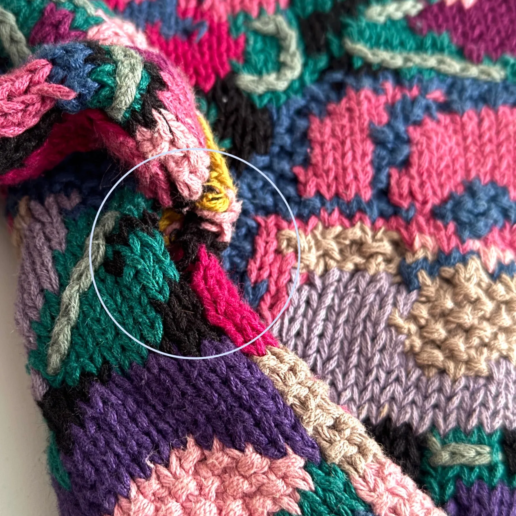 Vintage Northern Isles, Hand Knit Sweater
